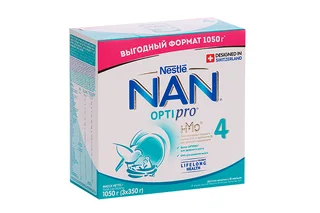 Смесь NA№4 Optipro молочная сухая (3×350 гр ) 1 050 гр