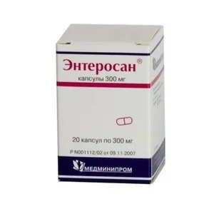 Энтеросан капсулы 300 мг 20 шт капсулы 300 мг 20 шт