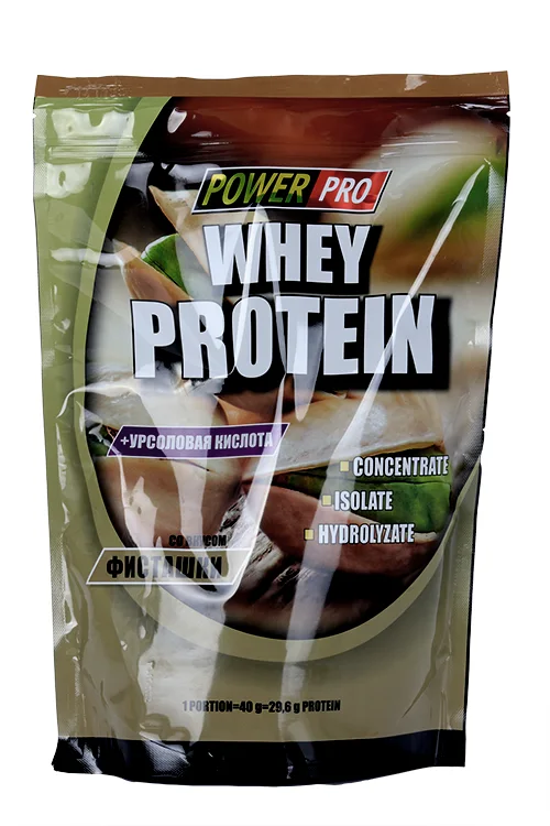 Протеин Power Pro Whey сывороточный со вкусом фисташки 1 000 гр