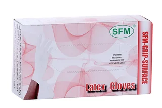 Перчатки SFM диагностич латекс нестер неопудр текстур XS, (534 453)