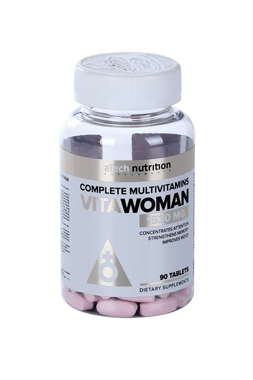Комплекс aTech nutrition Vita Woman Витаминно-минеральный 1 530 мг 90 шт
