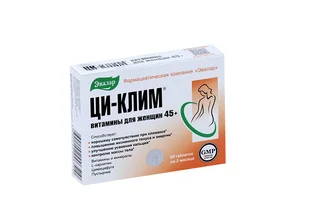 Ци-клим витамины для женщин 45+, 0,56 г, 60 шт, таблетки покрытые оболочкой