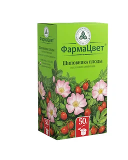 Шиповника плоды низковитаминные 50 гр