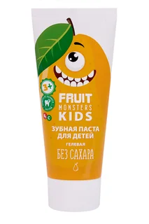 Зубная паста Fruit monsters kids Мегамонстры Дюшес 60 гр