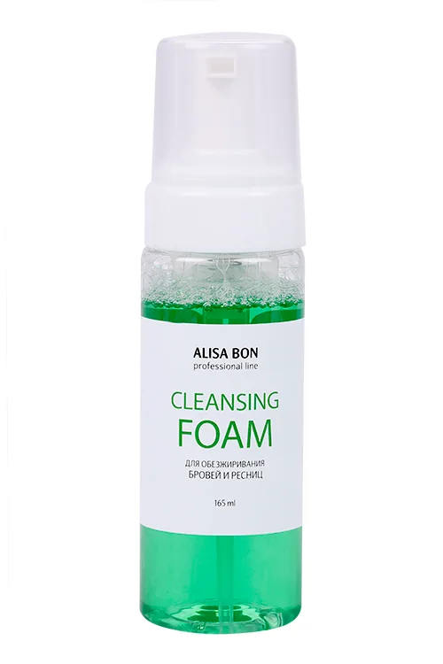 Пенка Cleansing foam для обезжиривания бровей и ресниц 165 мл