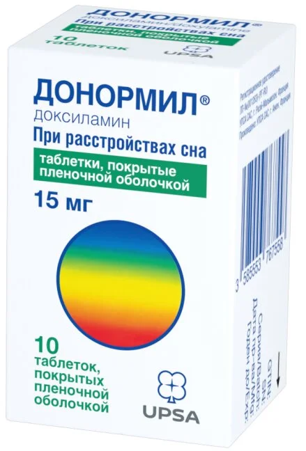 Донормил таблетки 15 мг 10 шт