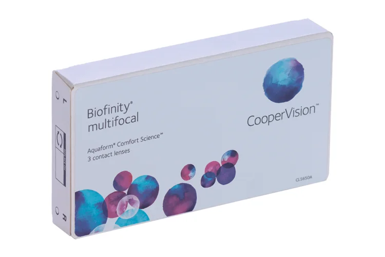 Контактные линзы Biofinity Multifocal R 8,6 ADD+ 1,00 D -4,5 3 блистера