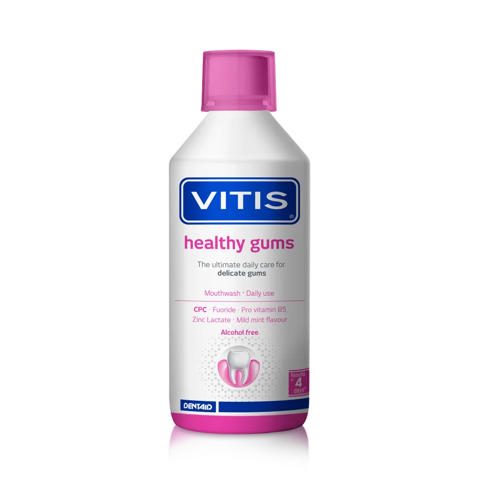 Ополаскиватель для полости рта Healthy gums (Gingival) Vitis, 500 мл