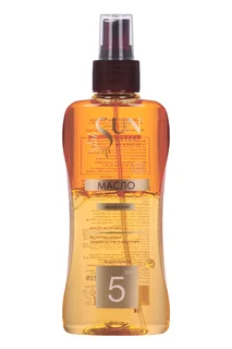 Масло-активатор загара Krassa SPF5 двухфазное 180 мл