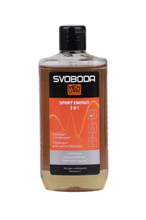 Шампунь-кондиционер-гель Svoboda Men Care 3в1 Sport Energy 290 мл