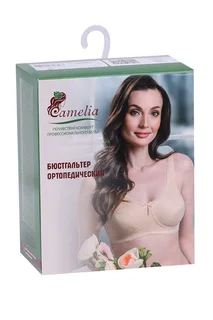 Бюстгальтер Camelia ортопедический послеоперационный 0181У черничный 80 В