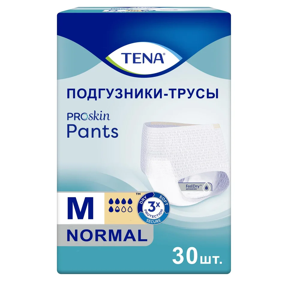 Тена подгузники-трусы Пантс Нормал р.M 30 шт