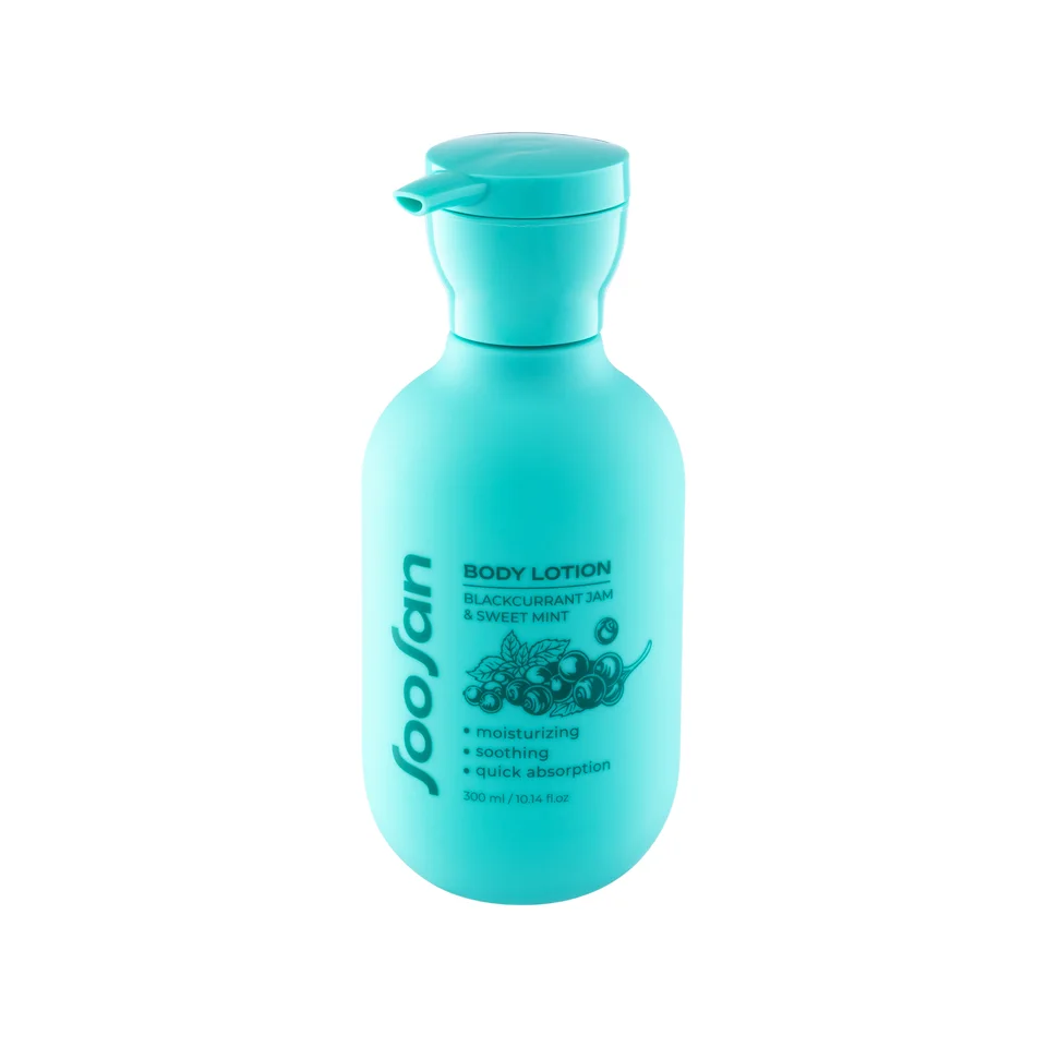 Soosan Body Lotion Blackcurrant Jam & Sweet Mint Лосьон для тела с ароматом черной смородины и сладкой мяты 300 мл