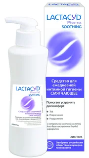 Лактацид Фарма Средство Для Интимной Гигиены Смягчающее флакон 250 мл