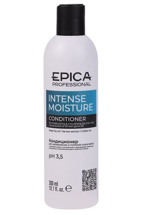 Кондиционер Epica Intense Moisture для увлажнения / питания сухих волос 300 мл