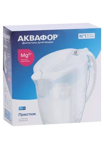 Кувшин Аквафор престиж для воды с фильтром А5 белый 2,8 л