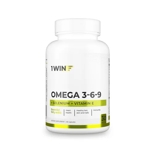 Omega 3-6-9 +селен и витамин Е Progarmony, 60 шт, капсулы