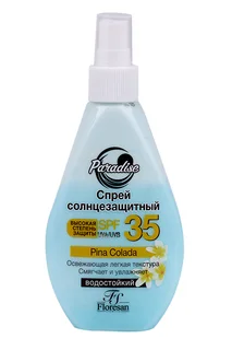 Спрей Floresan Pina Colada солнцезащитный водостойкий / двухфазный SPF 35 160 мл