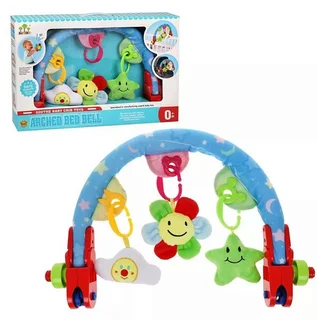 Дуга Uviton Smile для коляски или манежа с игрушками пищалки / шуршалки