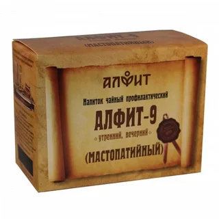 Алфитфиточай Мастопатийный утро вечер ф п 30 штх2