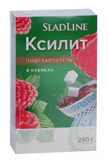 Ксилит подсластитель в кубиках, 250 г