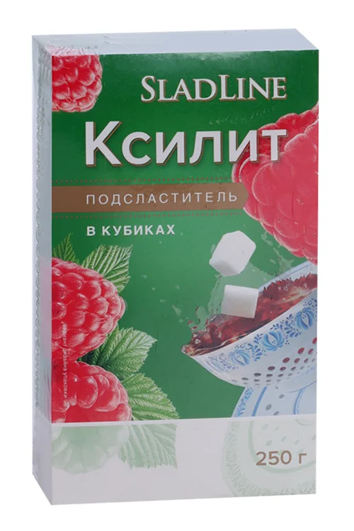 Ксилит подсластитель в кубиках, 250 г