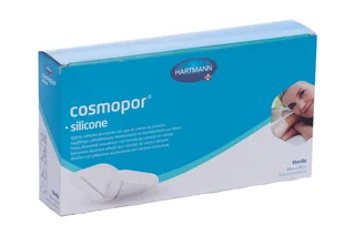 Повязка Cosmopor silicone с контактным слоем из силикона 20×10 см 5 шт