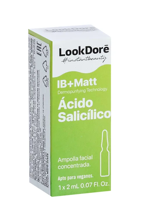 Концентрированная сыворотка для проб кожи Lookdore IB+Matt salicylic 2 мл (8435534409234)