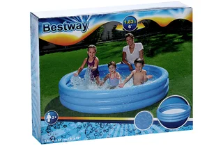 Бассейн надувной Сияние 183×33 см от 2 лет цвета Микс 51027 Bestway