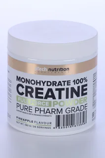 Creatine Monohydrate 100% ананас aTech, 180 г