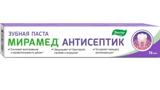 Зубная паста Мирамед антисептик, 75 мл