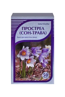Прострел (сон-трава), 50 г, трава измельченая