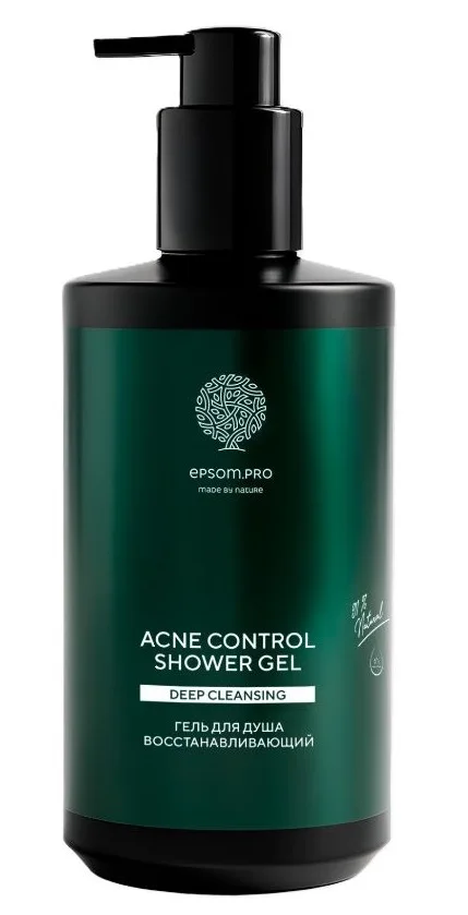 Гель для душа Epsom pro Acne Control восстанавливающий 400 мл