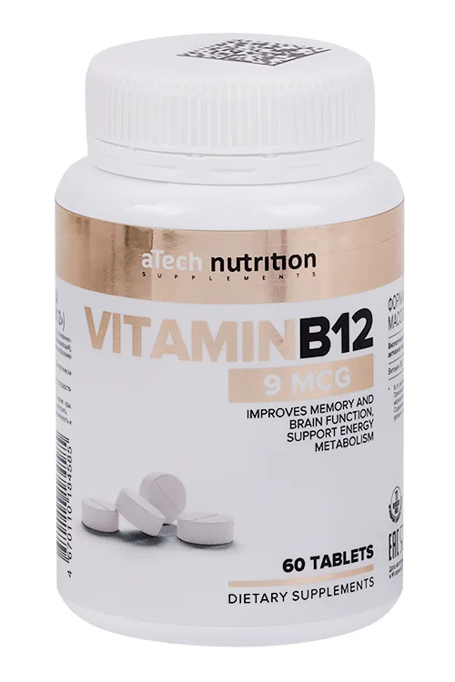Витамин B12aTech Nutrition 250 мг 60 шт таблетки