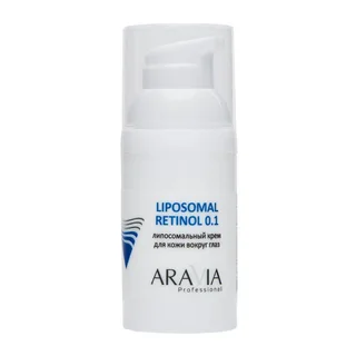 Крем Aravia Professional Липосомальный Retinol 0,1 для кожи вокруг глаз 30 мл