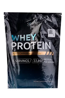 Протеин Solab Whey Protein Соленая карамель, 450 г