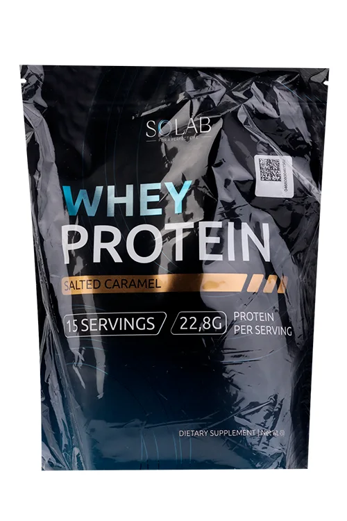 Протеин Solab Whey Protein Соленая карамель, 450 г