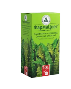 Ламинарии (морская капуста) слоевища измельченные 100 гр
