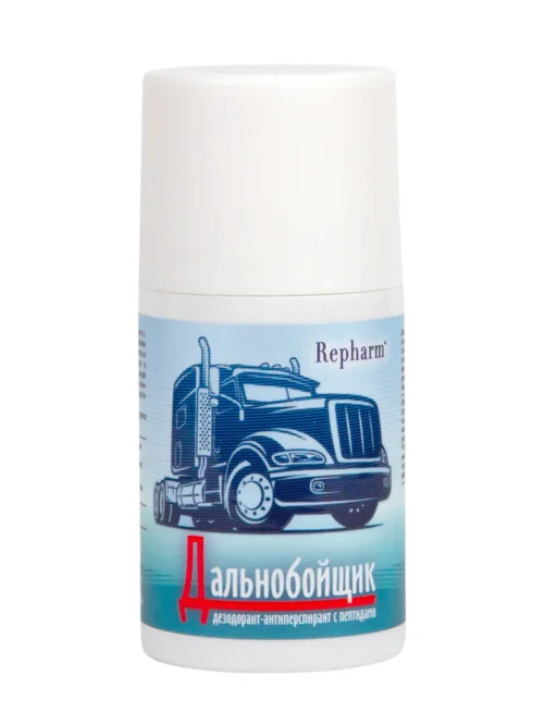 Дезодорант-антиперспирант Repharm Дальнобойщик с пептидами 100 гр