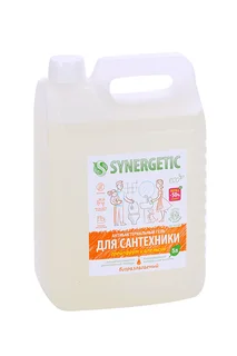 Средство Synergetic для мытья сантехники 5 в 1 биоразлагаемое 5 л