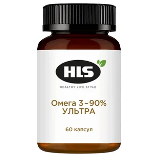 Хлс Омега 3 - 90% Ультра Капс.60 шт