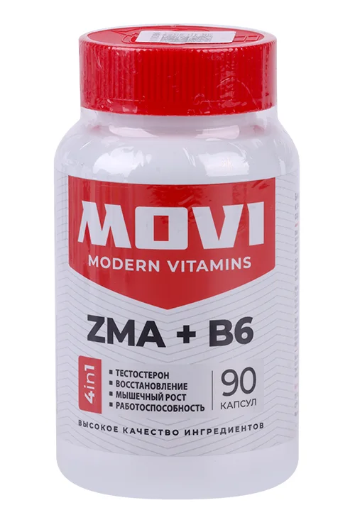 ZMA+В6 MOV 90 шт капсулы