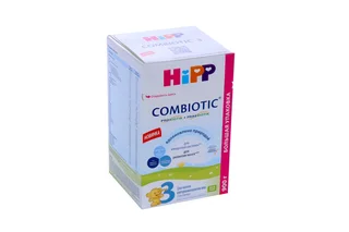 Смесь HiPP 3 Combiotic сухая / частично адаптированная / молочная 900 гр