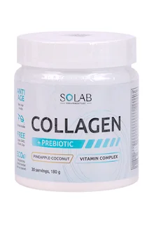 Коллаген с пребиотиком Solab Ананас / Кокос, 180 г, порошок