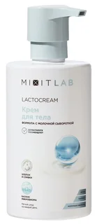 Крем Mixit экстраувлаж с пантенол / молоч сыворот для тела для всех тип кожи, 460 мл