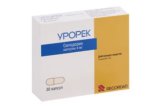 Урорек 4 мг 30 шт капсулы