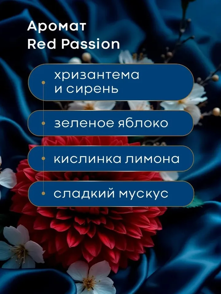 Гель для стирки с кондиционером 2в1 Aroma LUX Red Passion 5л