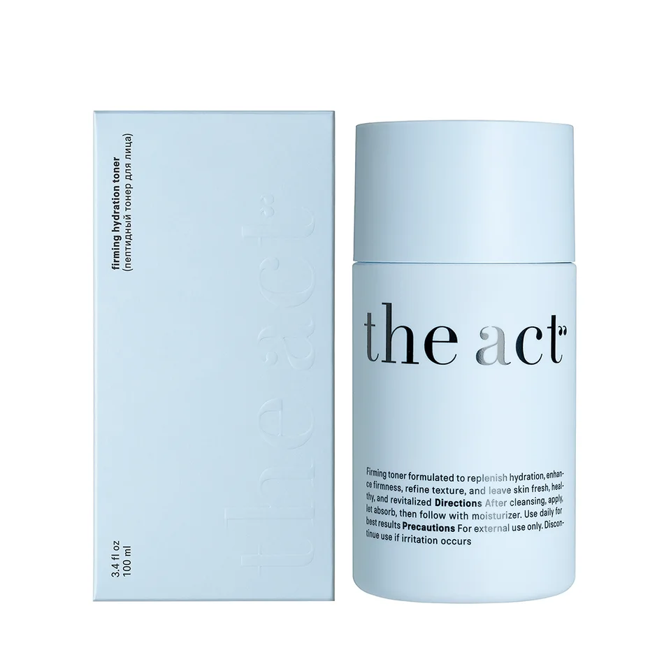 Пептидный тонер для лица firming hydration toner, 100 мл, The Act