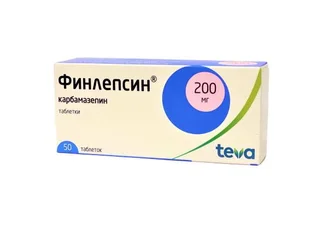 Финлепсин таб. 200 мг 50 шт