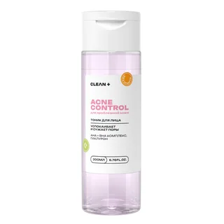 Тоник для лица Cleanplus Acne Control для проблемной кожи 200 мл
